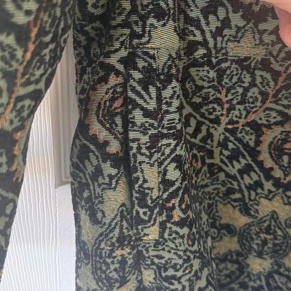 NWT Free People We The Free Tapestry Fog Jacquard Shirt Sz S Shacket Oversized - Picture 13 of 14